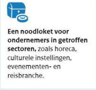 Corona-virus Noodloket getroffen sectoren